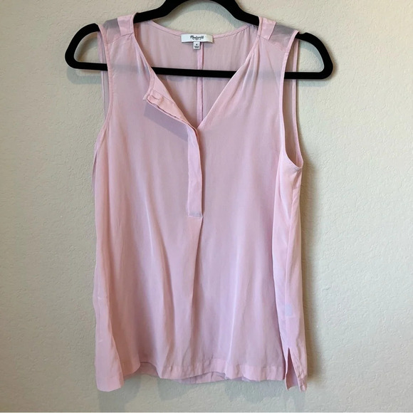 Madewell Silk Composition tank top - Picture 3 of 6